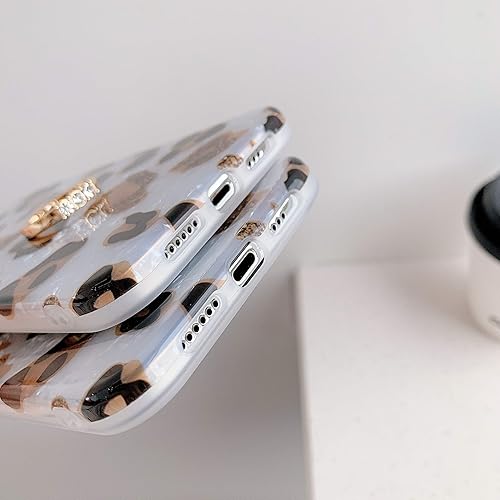 Miniatura 7 de Qokey Funda compatible con iPhone 12 compatible con iPhone 12 Pro de 6.1 pulgadas, funda 2020 para hombres, mujeres y niñas con anillo giratorio de