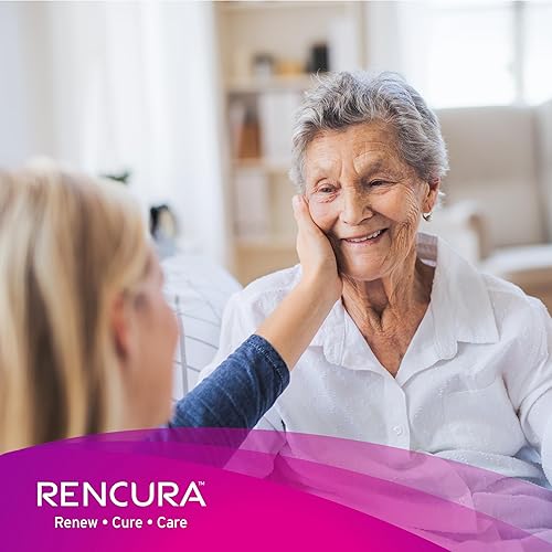 Miniatura 6 de Rencura - Apósito de espuma con bordes de silicona de 4 x 4 pulgadas, vendaje adhesivo suave con borde seguro para el cuidado de heridas, protege la