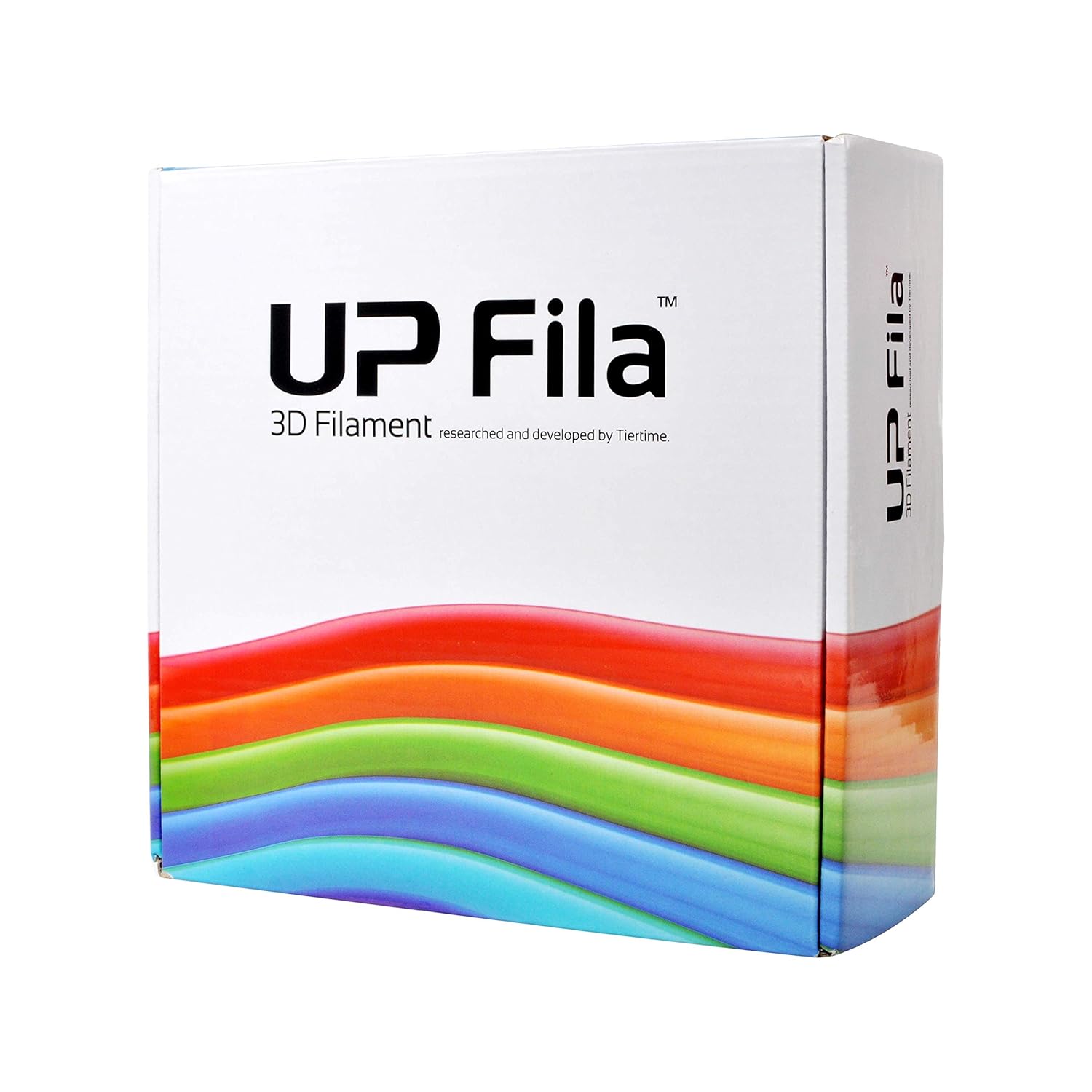 UP Fila Tough ABS 3D Printer Filament, Low Odor, Consistent 1.75mm Diameter,1KG (500g×2 Spools), Yellow