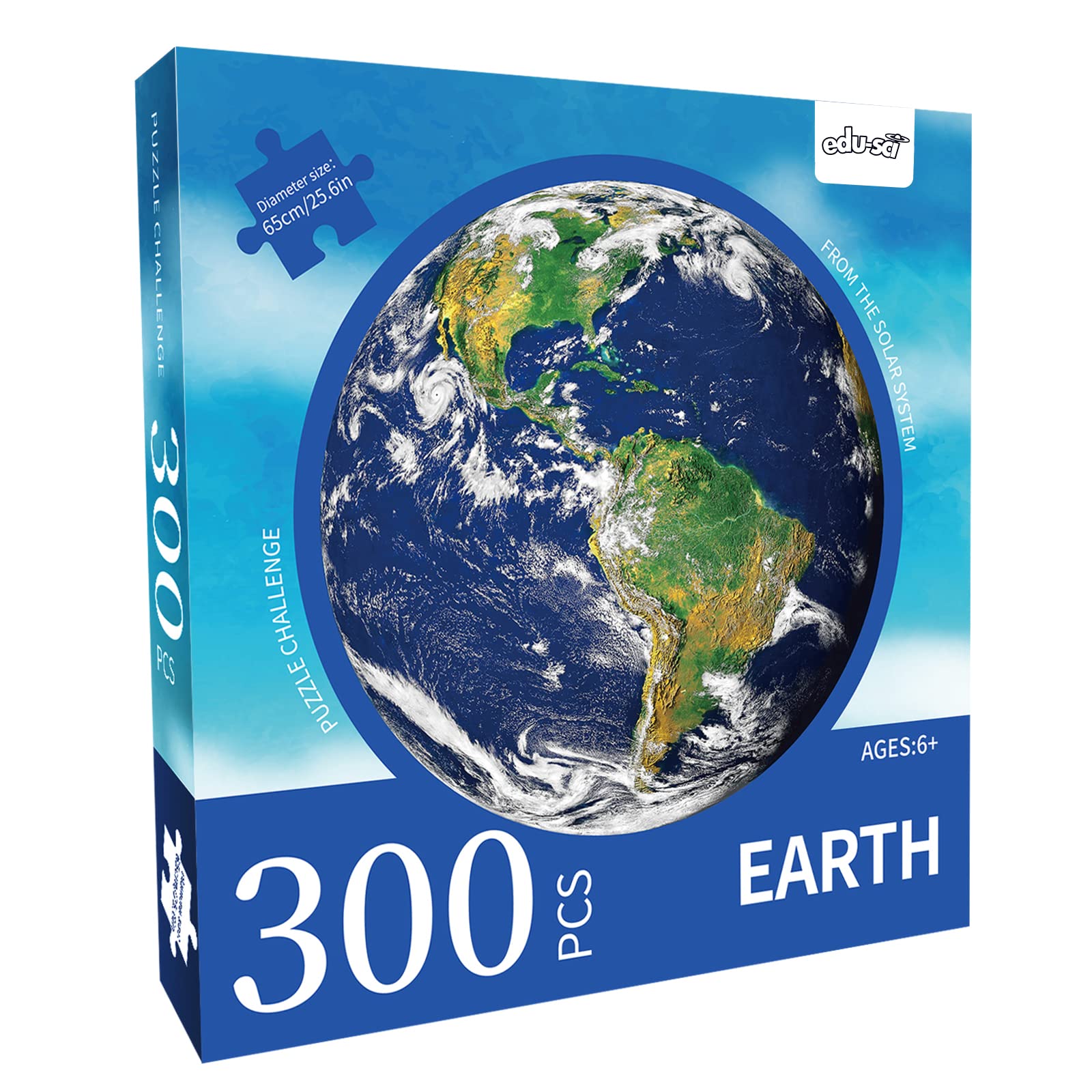 Edu-Sci Solar System Planet Jigsaw (Earth 300pcs)