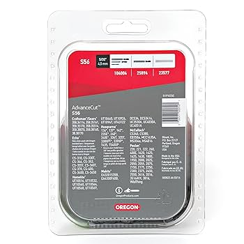 Amazon.com: Oregon S56 AdvanceCut Chainsaw Chain for 16-Inch