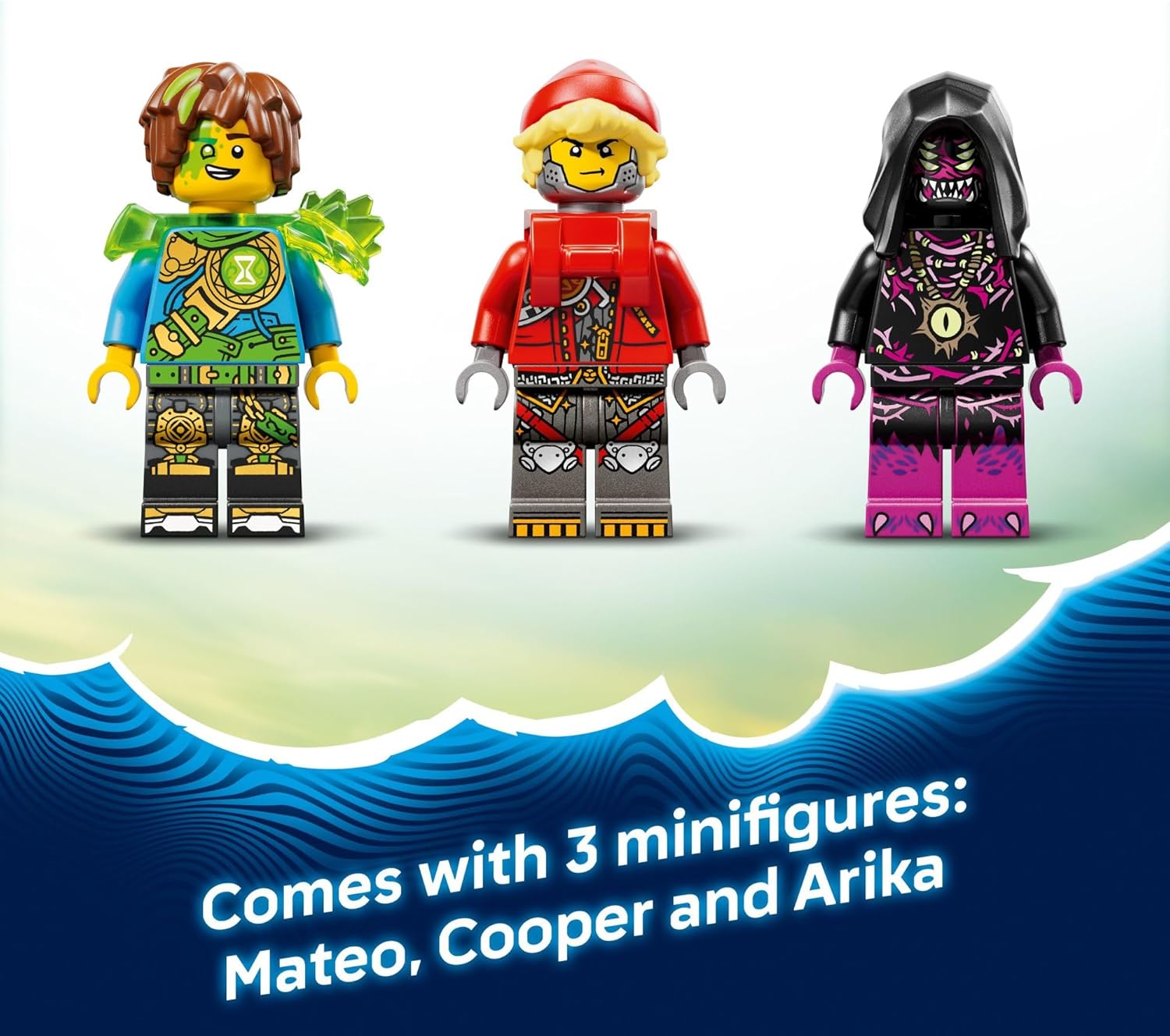 LEGO DREAMZzz Nightmare Scorpion Digger Building Toy for Boys & Girls - Pretend Play Set for Kids, Ages 7+ - with 2 Build Options, 3 Minifigures & Treasure Creature - Gift Idea for Birthdays - 71513 - Image 5