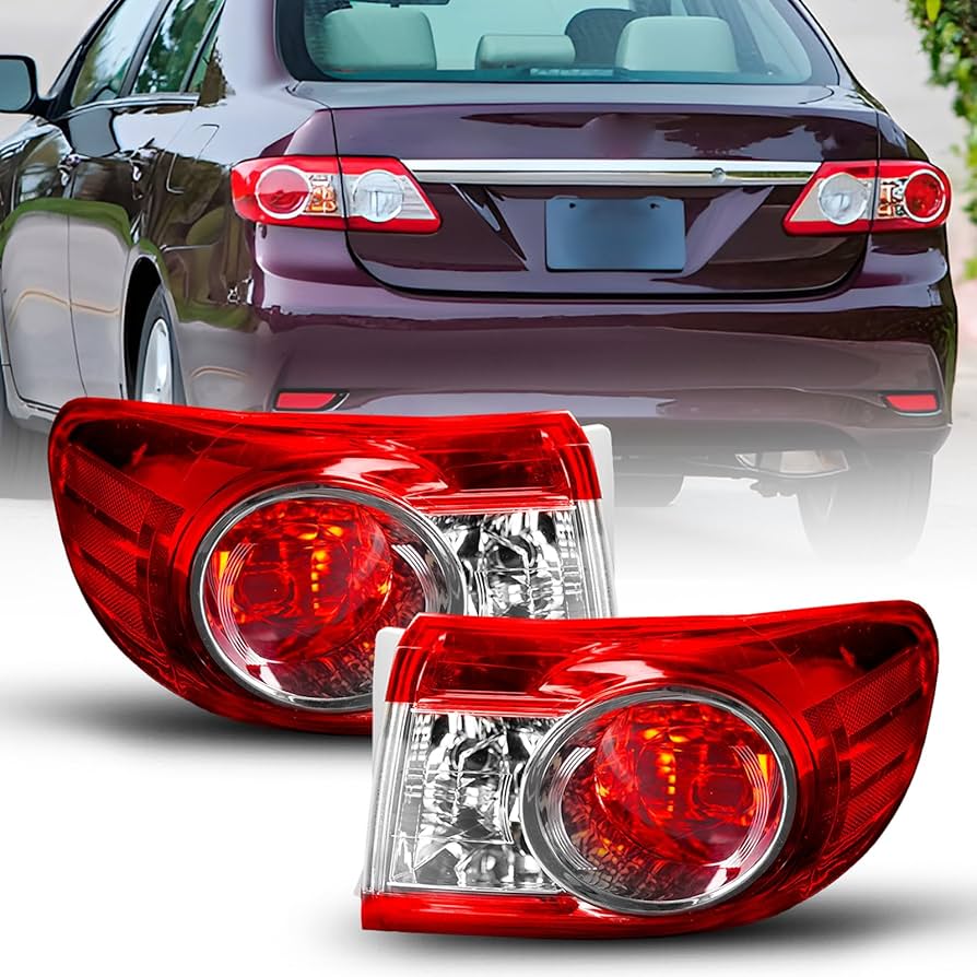 Amazon.com: AUTOONE For Toyota Corolla Tail Lights Assembly