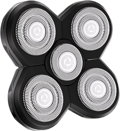 Miniatura 1 de Afeitadoras de cabeza 5D para hombres calvos, cabezales de repuesto para afeitadora de cabeza, afeitadoras de cabeza calva para hombres, reemplazo