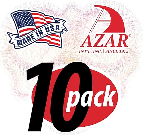 Miniatura 2 de Azar Displays, 122018 - Soporte adhesivo de acrílico transparente para pared, marco de paisaje para carteles, volantes, arte, negocios, escuela,