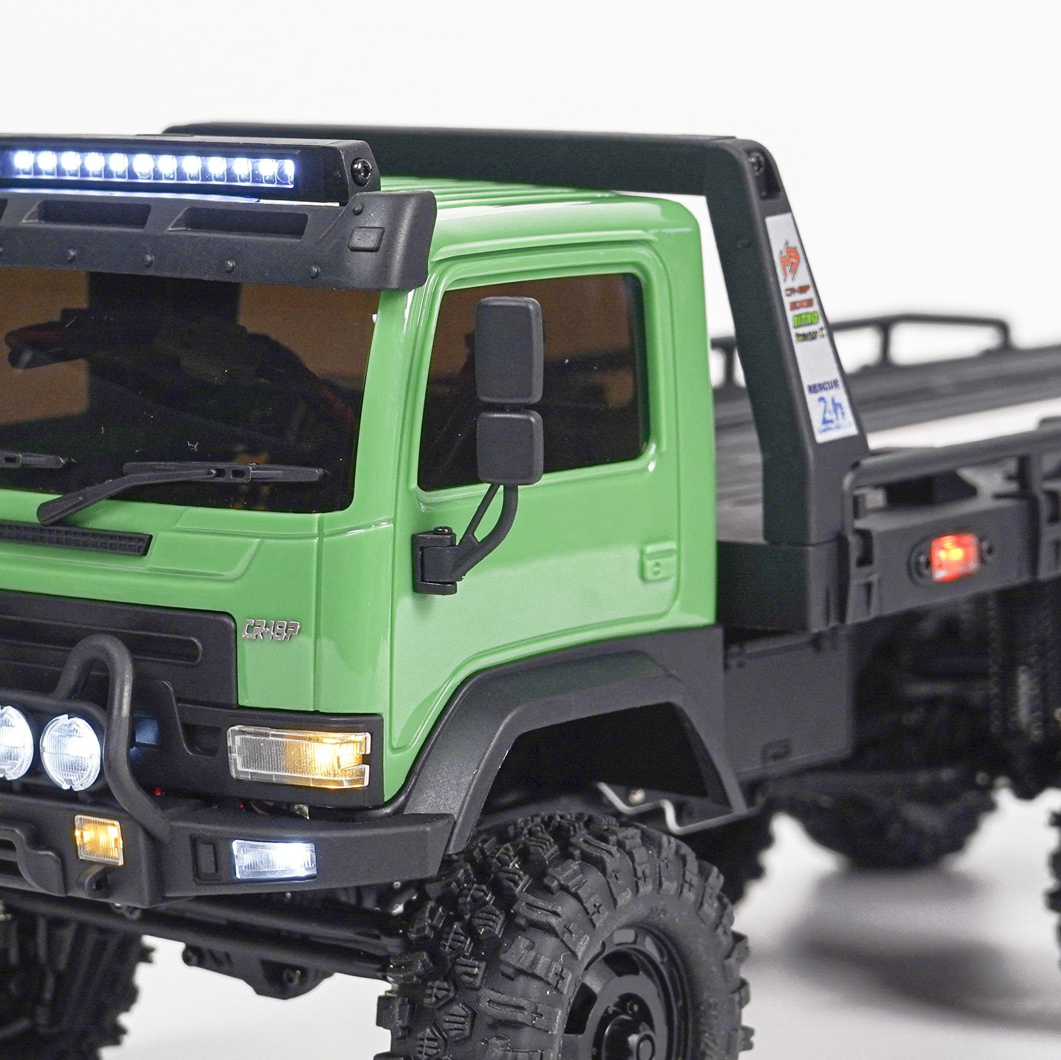 HOBBYPLUS ARKTOS 6x6 V1.5 CR18P Rock Crawler RTR All Terrain - Coche de control remoto, Rock Crawler escala 1/18 6WD 2 velocidades de transmisión todoterreno para mayores de 14 años, aficionados a