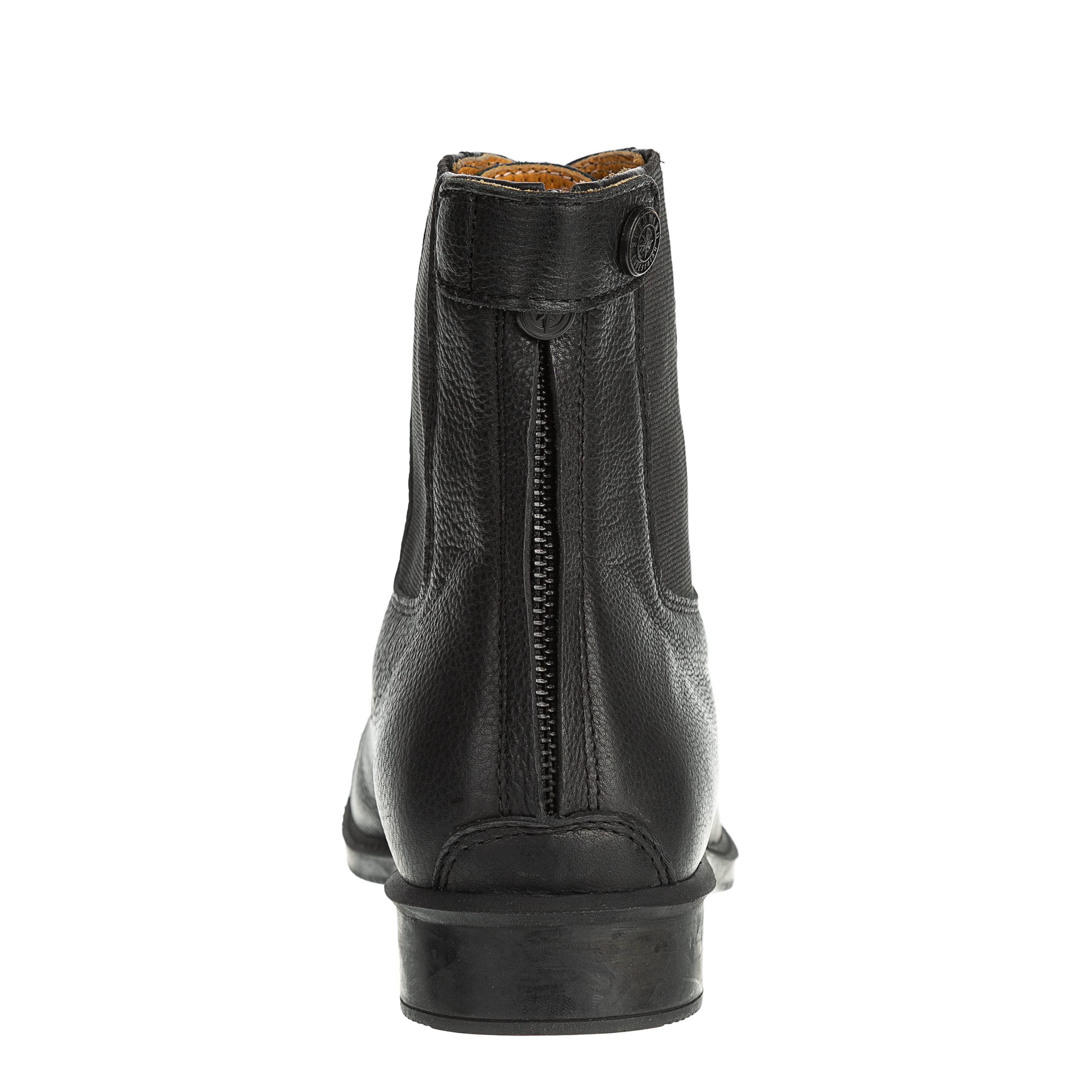 »Legacy BZ Lace SOFT« Stiefelette | Rindsleder Reitschuh| Schnürung | Reißverschluss hinten | Reit-Schlupf-Schuh mit ULTIMA-RS Gummisohle | Sport-Einlegsohle | Karree-Leisten | Schwarz