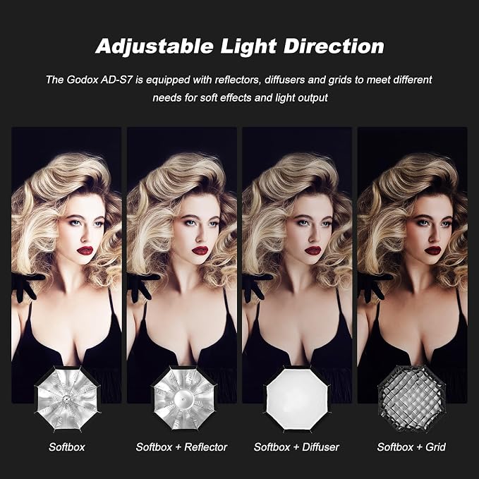 Godox AD-S7 Softbox 48 cm para AD200 AD360II miniatura 3