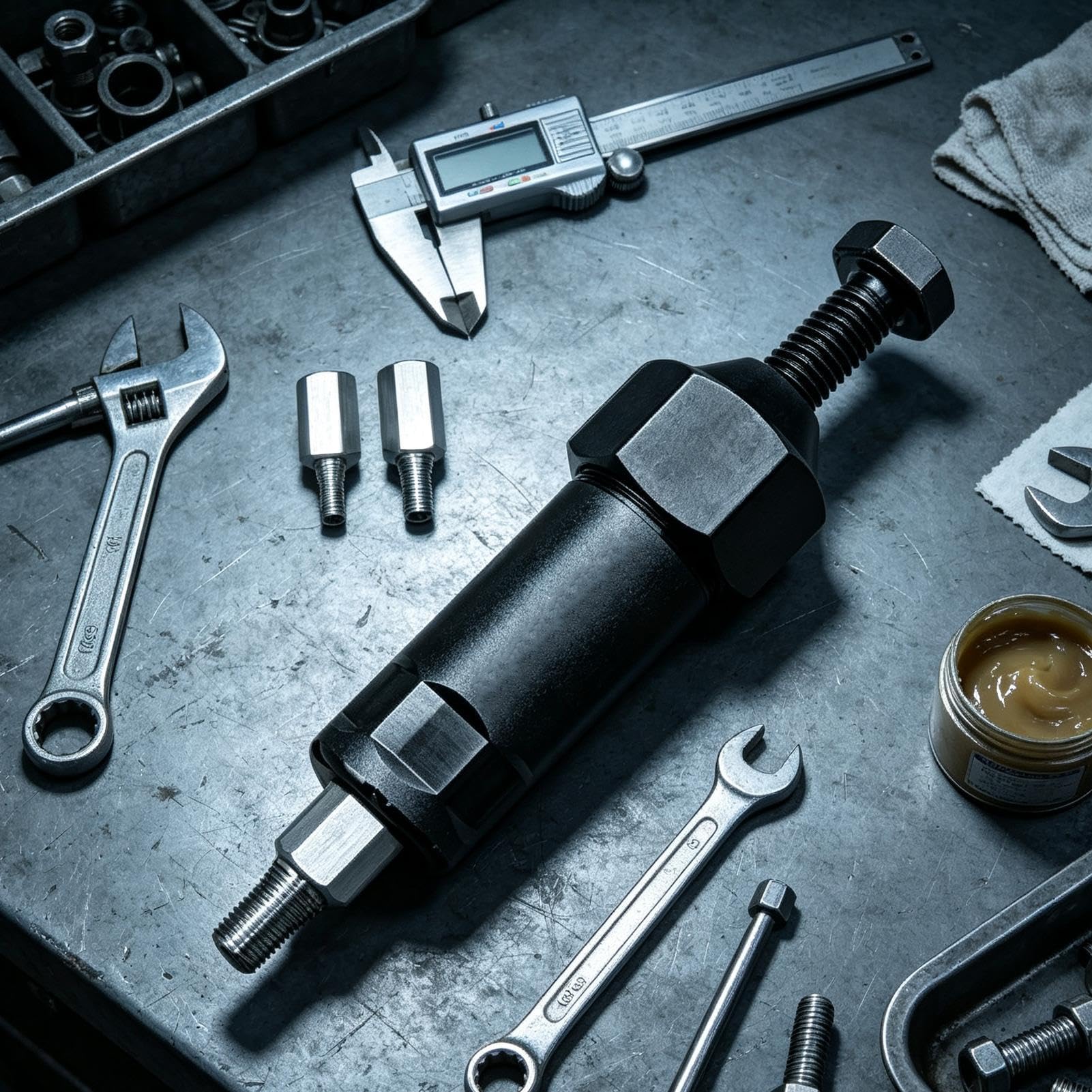 Grease Fitting Rejuvenator - Heavy Duty Steel Tool, Professional Lubricat