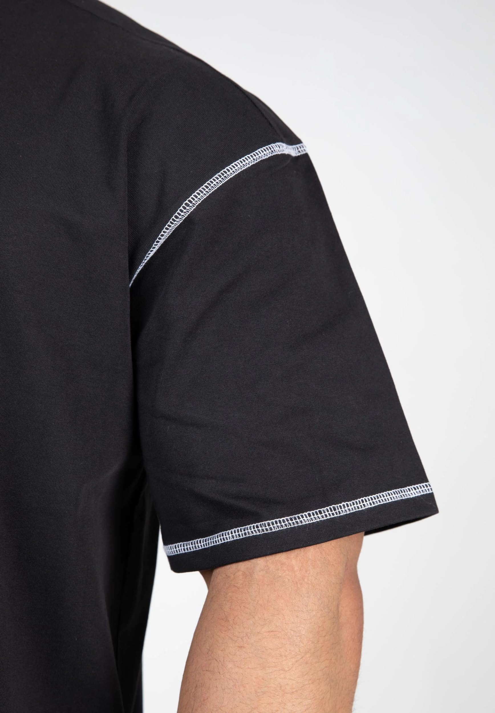 Gorilla Wear Saginaw Oversized T-Shirt - Black
