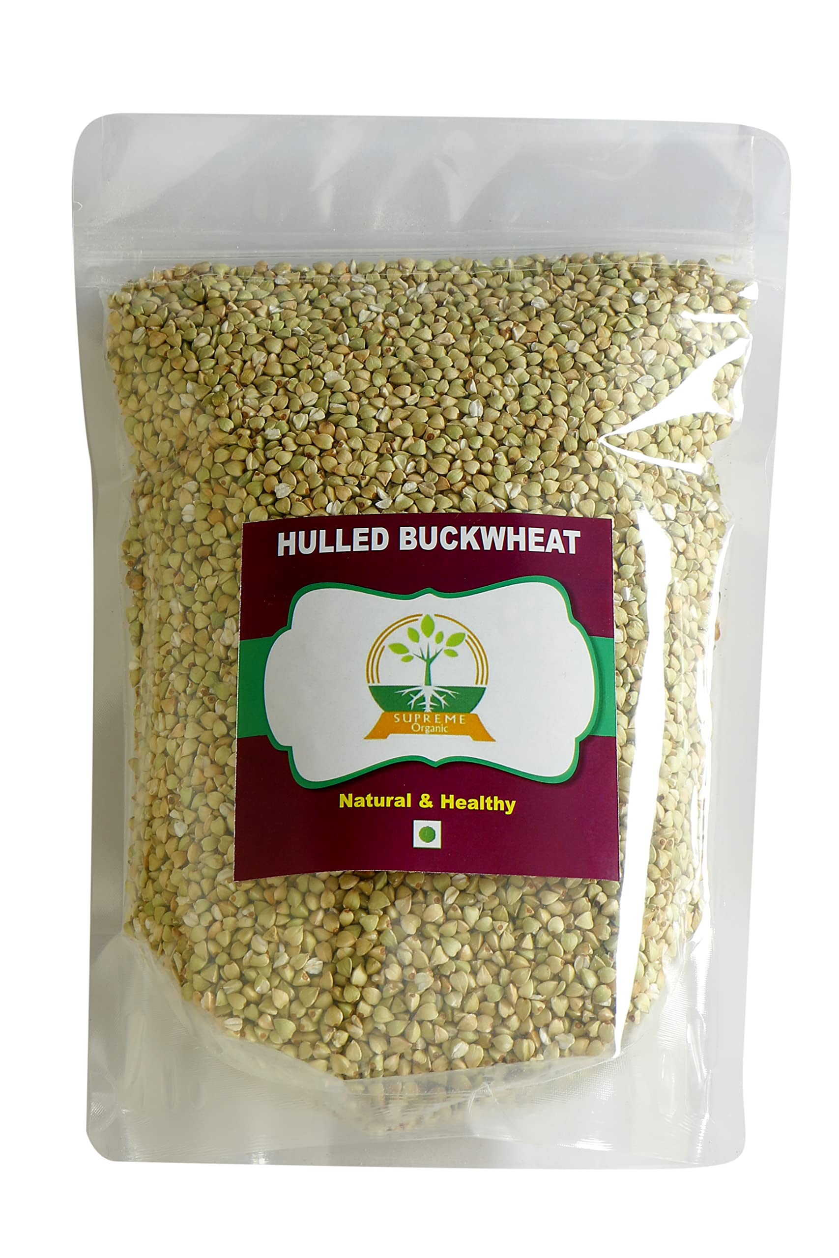 Supreme Organic Kuttu-Giri HULLED Buckwheat 400g pack of 1