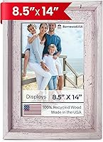 Vista 96 de BarnwoodUSA - Portarretratos con marco de estilo rústico