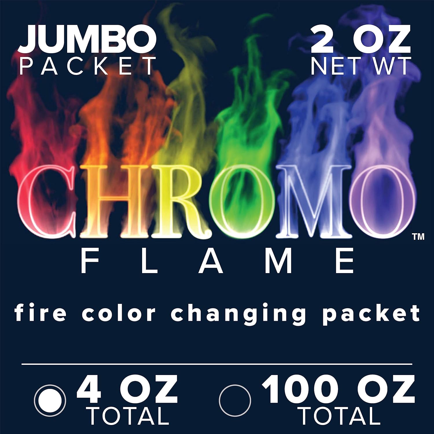 CHROMO FLAME Fire Color Changing Packets for Fire Pit