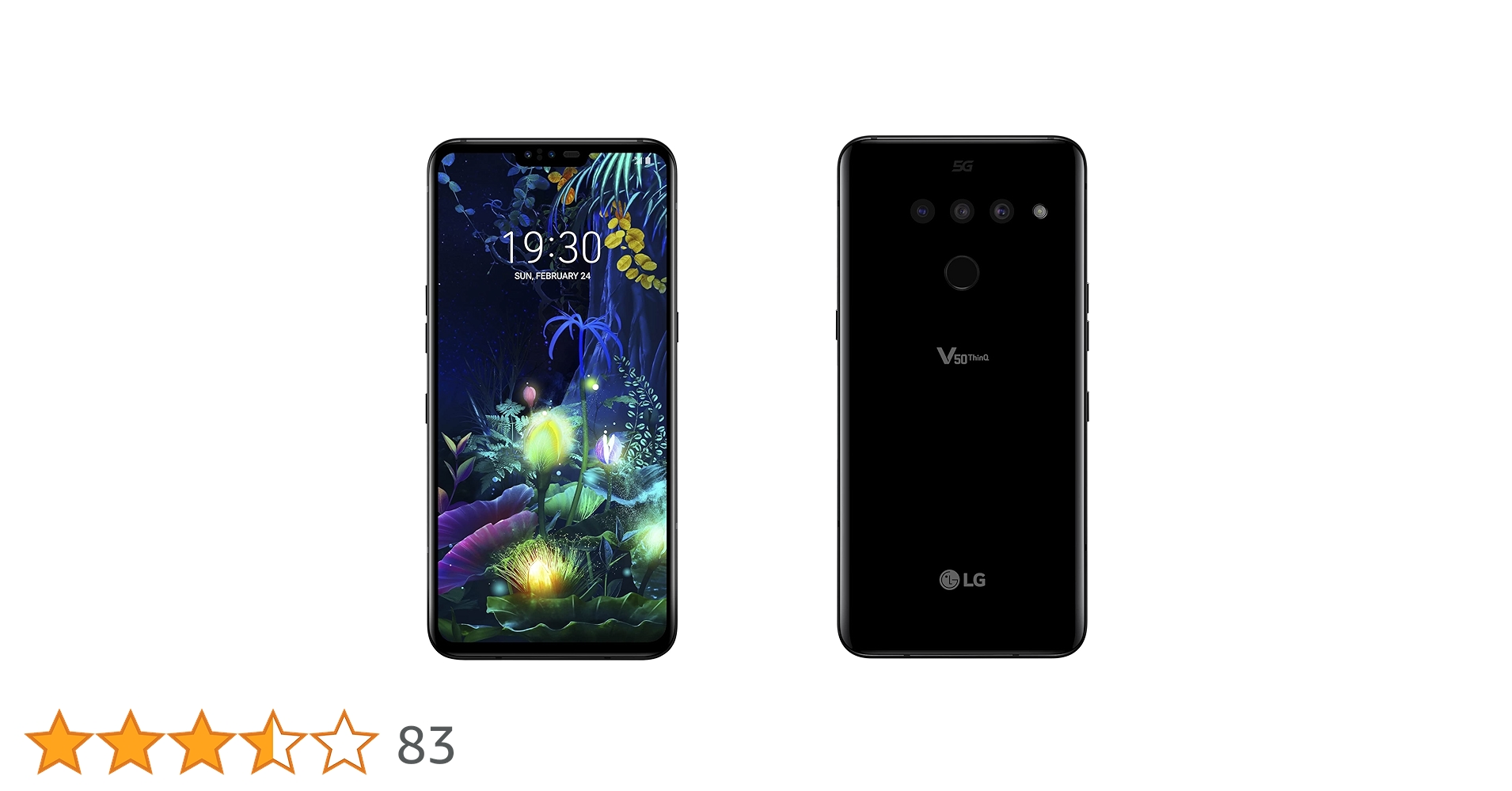 LG Electronics - [1605] LG V50 ThinQ 5G 128GB ブラック SIMフリー LG Electronics - [1605] LG V50 ThinQ 5G 128GB ブラック SIM