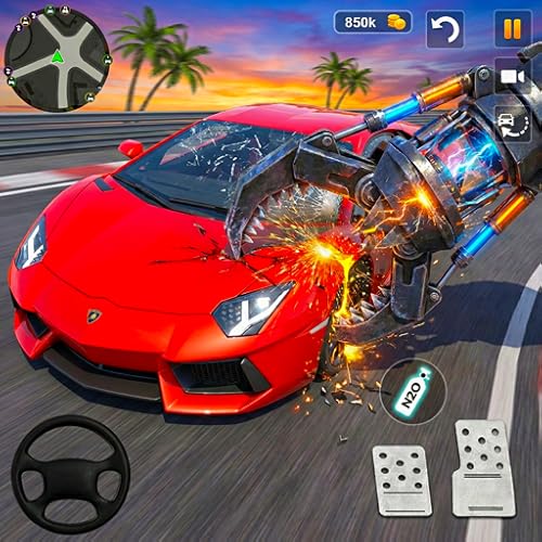 Car Crash Simulator 3D Games: Extreme Beam Drive Destruction, Real Physics Test