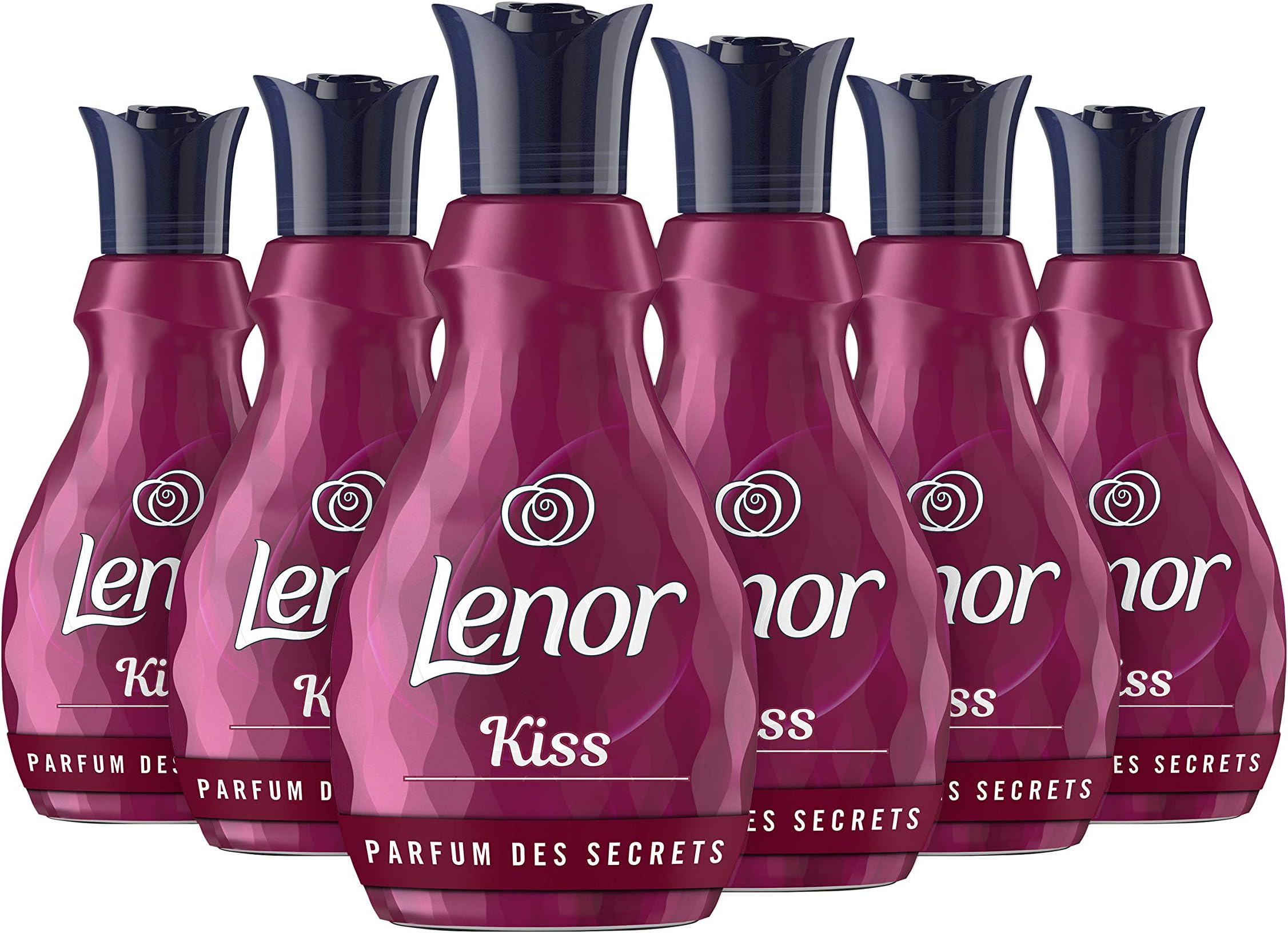 Lenor Perfume Fabric Conditioner Kiss Parfum Des Secrets, 6 x 1L