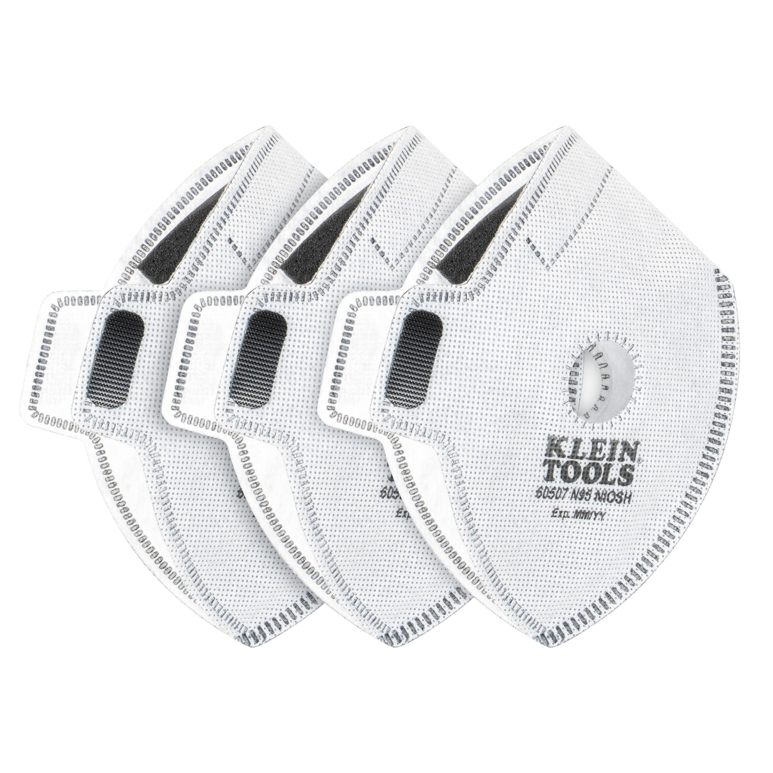 ウイルスバスター95 Klein Tools 60507 N95 Replacement Filters, 3-Pack, NIOSH Approved