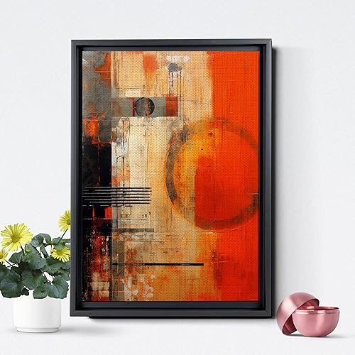 Miniatura 4 de Fusion of Vibrance, and Red Modern Painting on Canvas - Fine Art and Acrylic Abstract Painting for Captivating Living Room Wall Decor