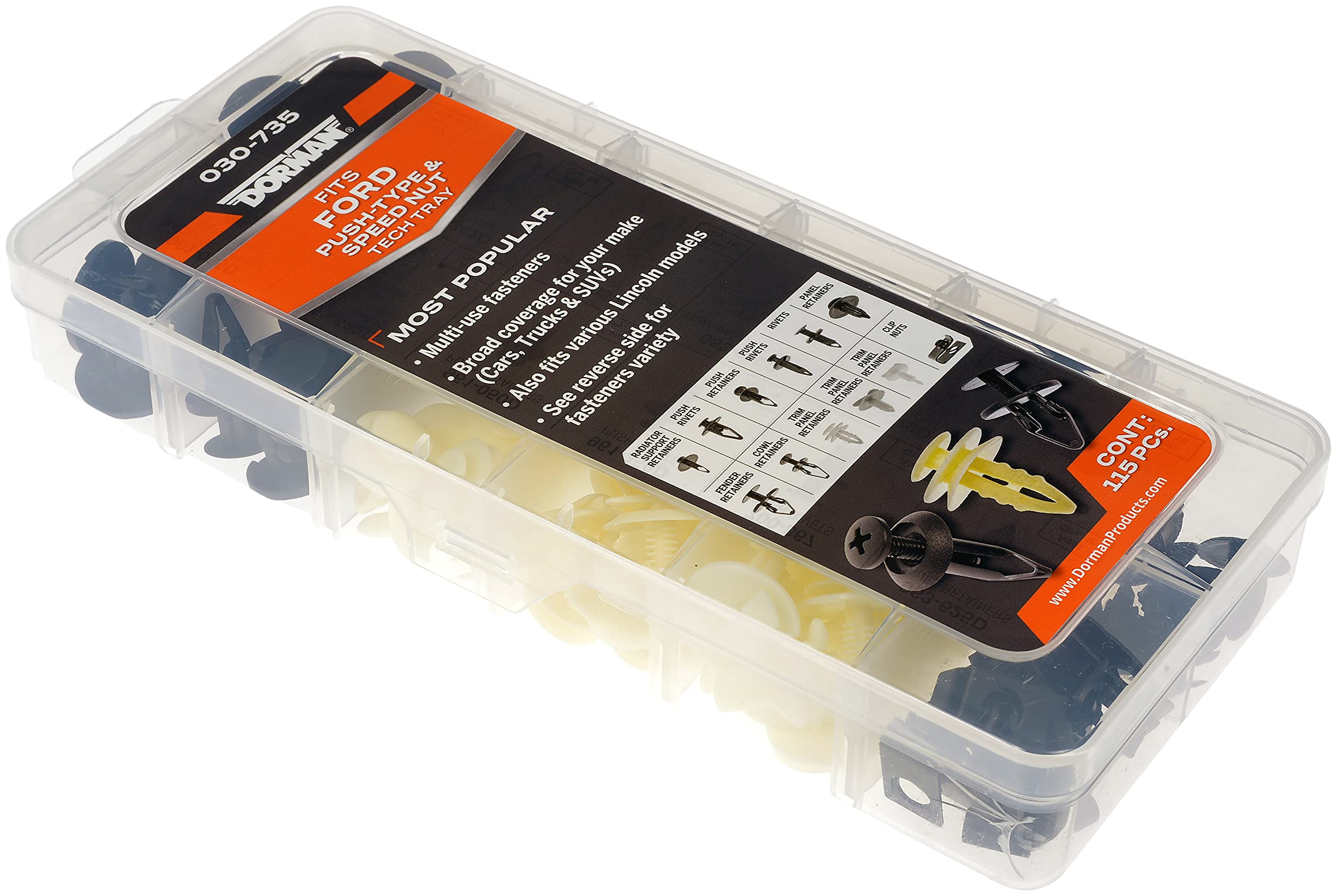 Amazon.com: Dorman 030-735 Fastener Tech Tray – Push-Type