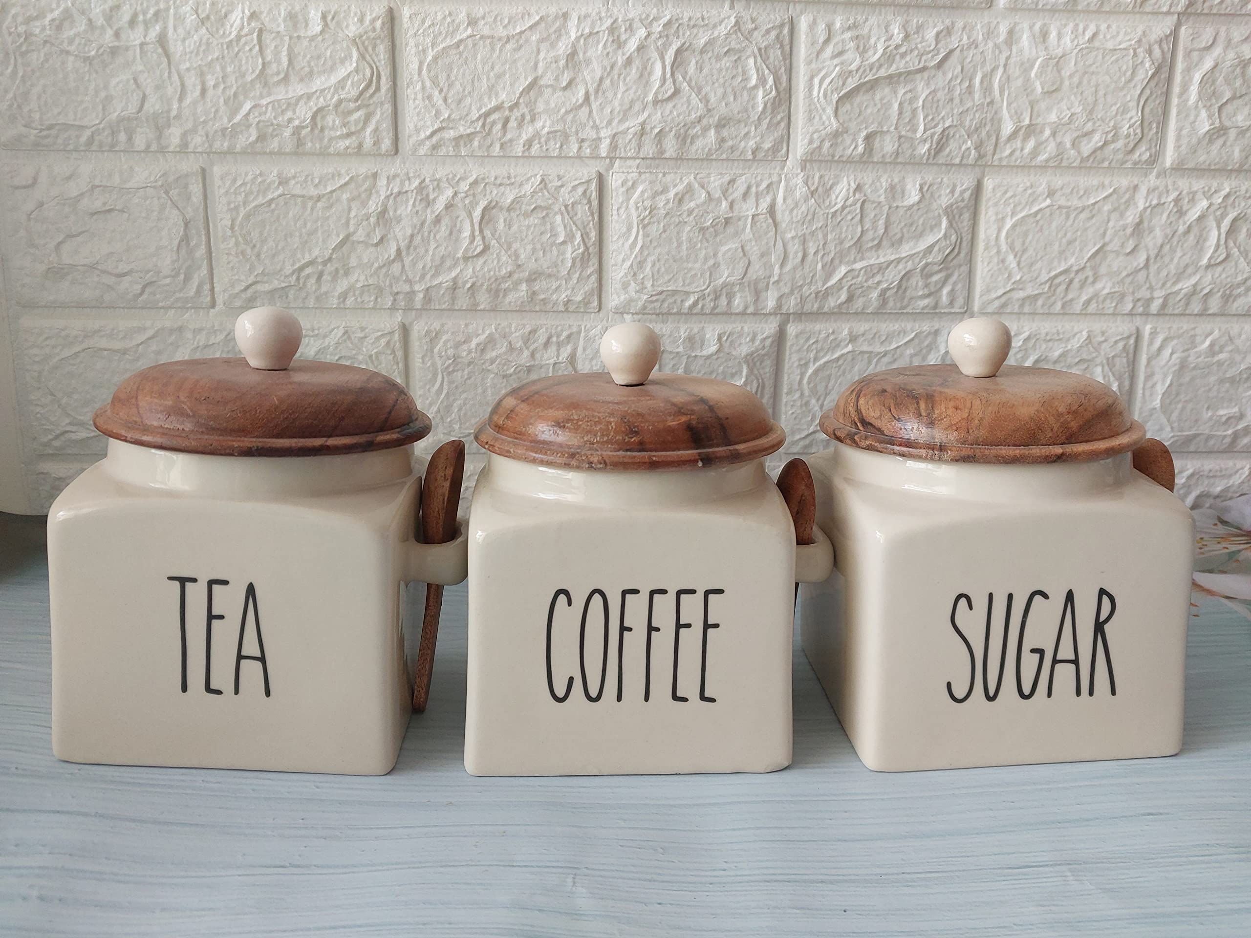 Discount unusual tea coffee sugar storage jars Top Sellers