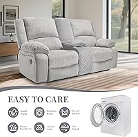 Vista 64 de Fundas 100% impermeables para sofá reclinable seccional, fundas para sofá reclinable en forma de L, funda para sofá seccional de esquina