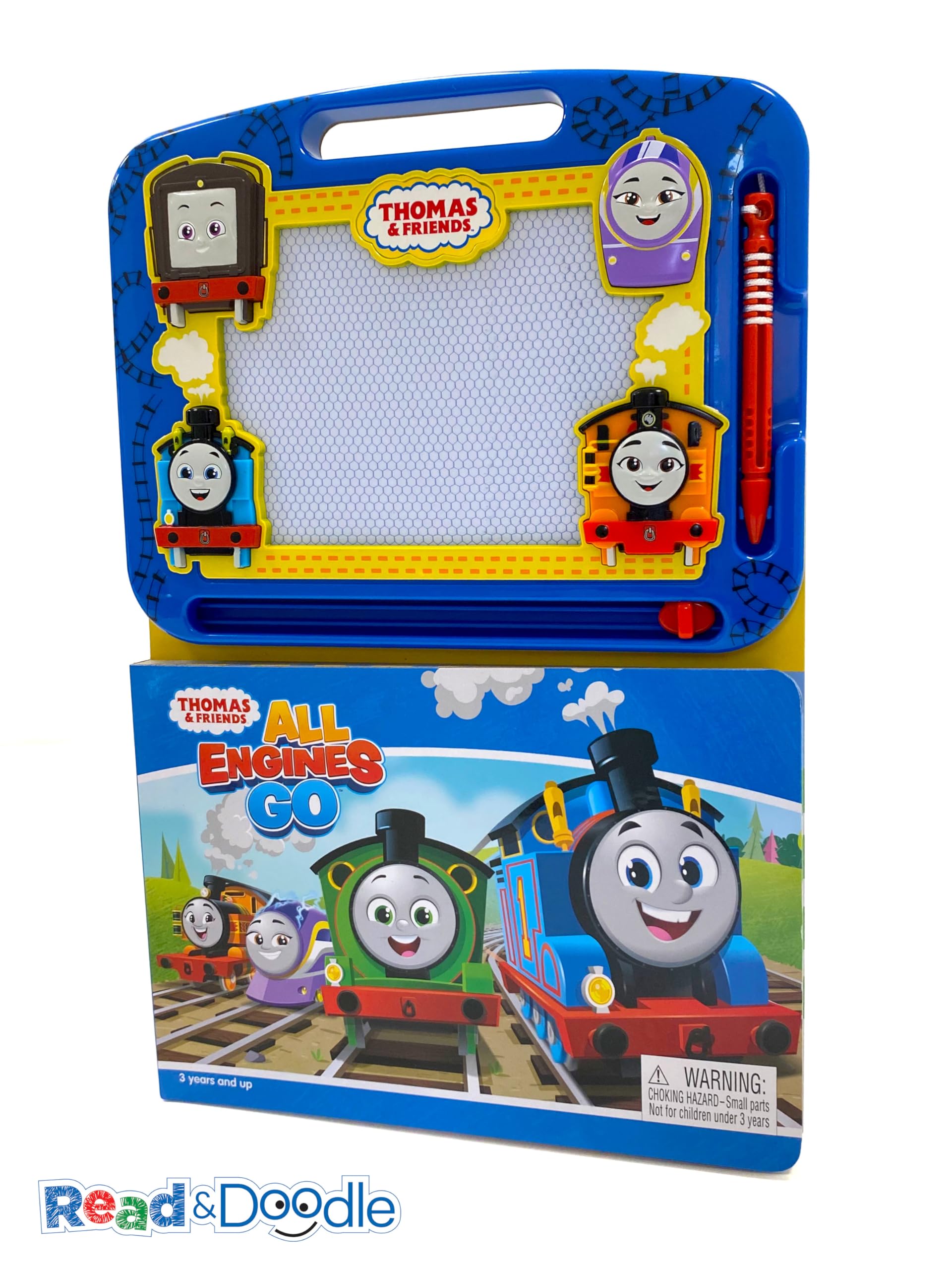 Thomas All Engines Go Read & Doodle - Learning resources for kids