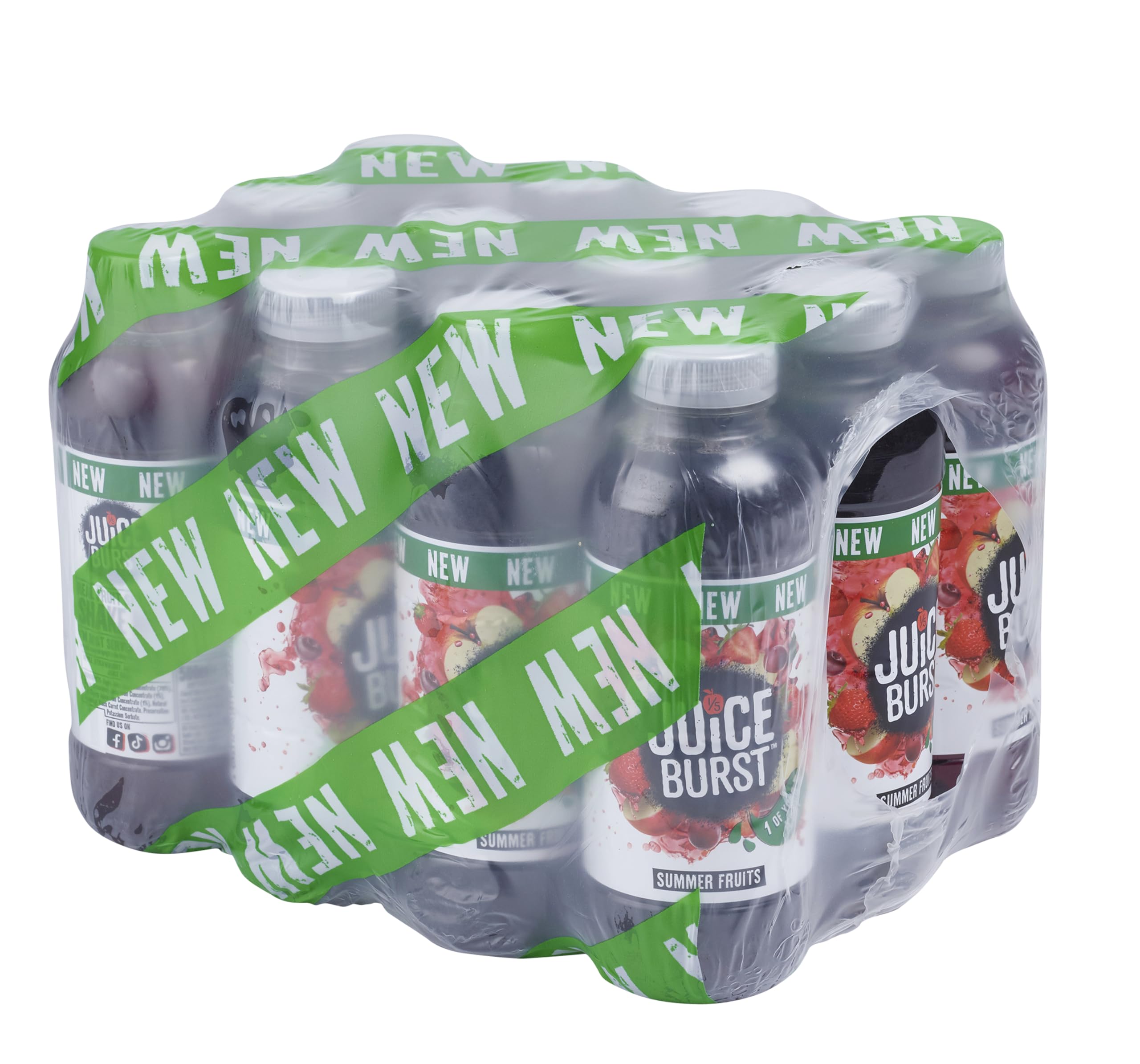 JUICEBURST Summer Fruits 12x500ml