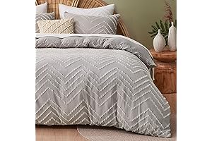 Tametra Duvet Cover King Size in Gray