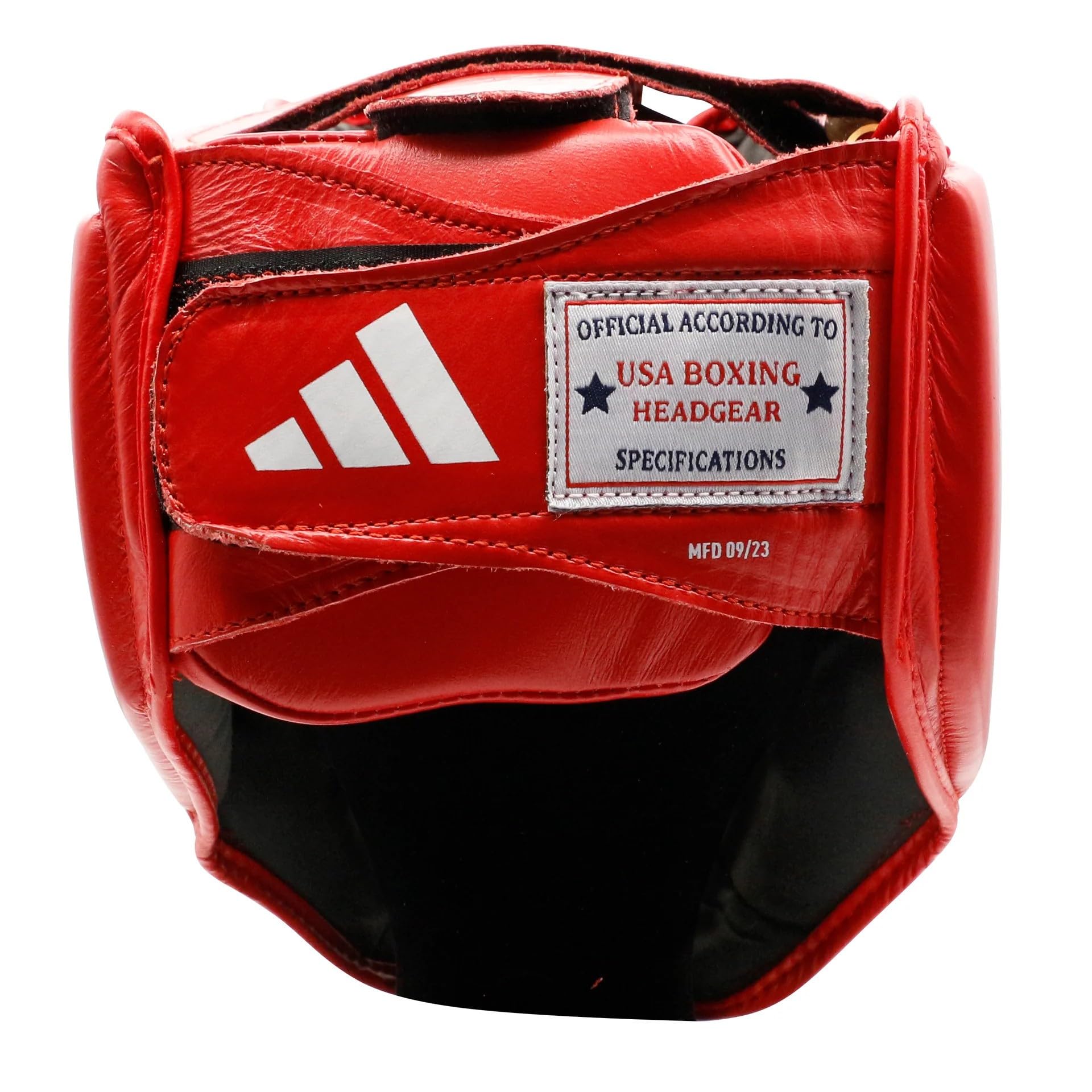 adidas Unisex – Erwachsene IBA Boxing Head Guard Kopfschutz, Rot, S