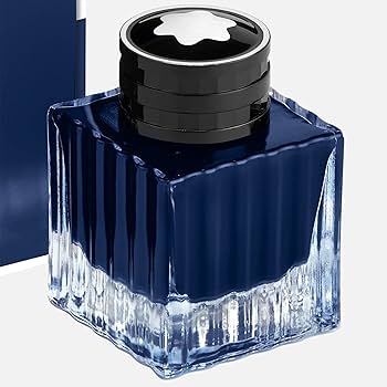 MONT BLANC 万年筆と青インクセット Amazon | Montblanc モンブラン 万年筆 ボトルインク 80日間世界