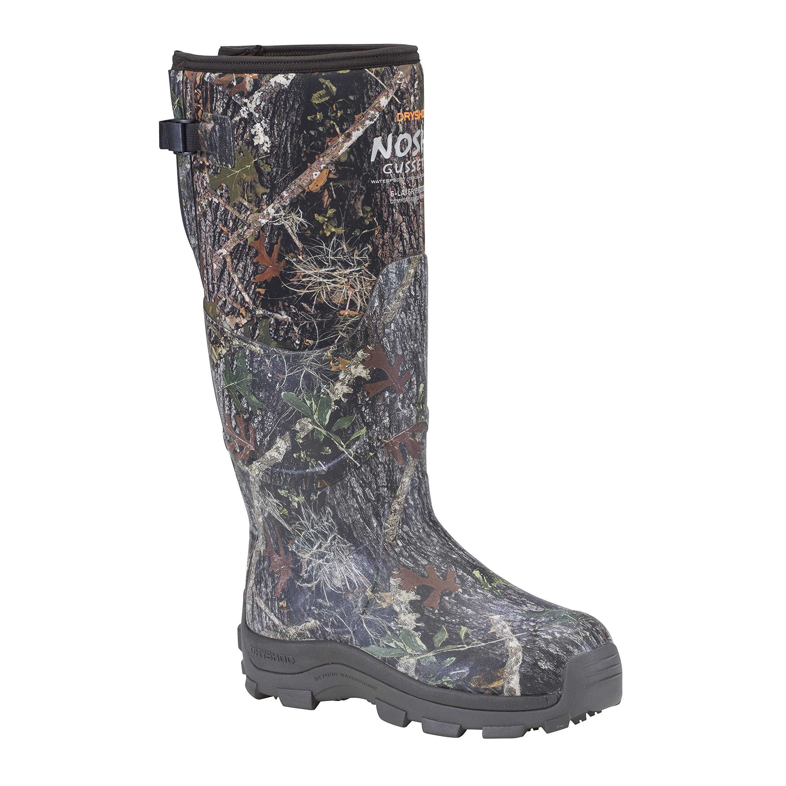 Dryshod Men's NoSho Gusset XT Extreme Cold-Conditions Hunting Boot, All Camo, 15