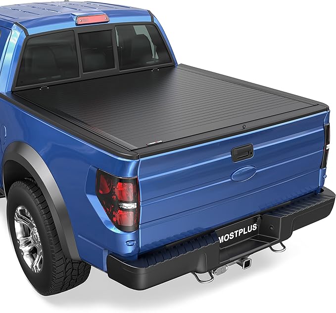 MOSTPLUS Retractable Hard Aluminum Truck Bed RollUp