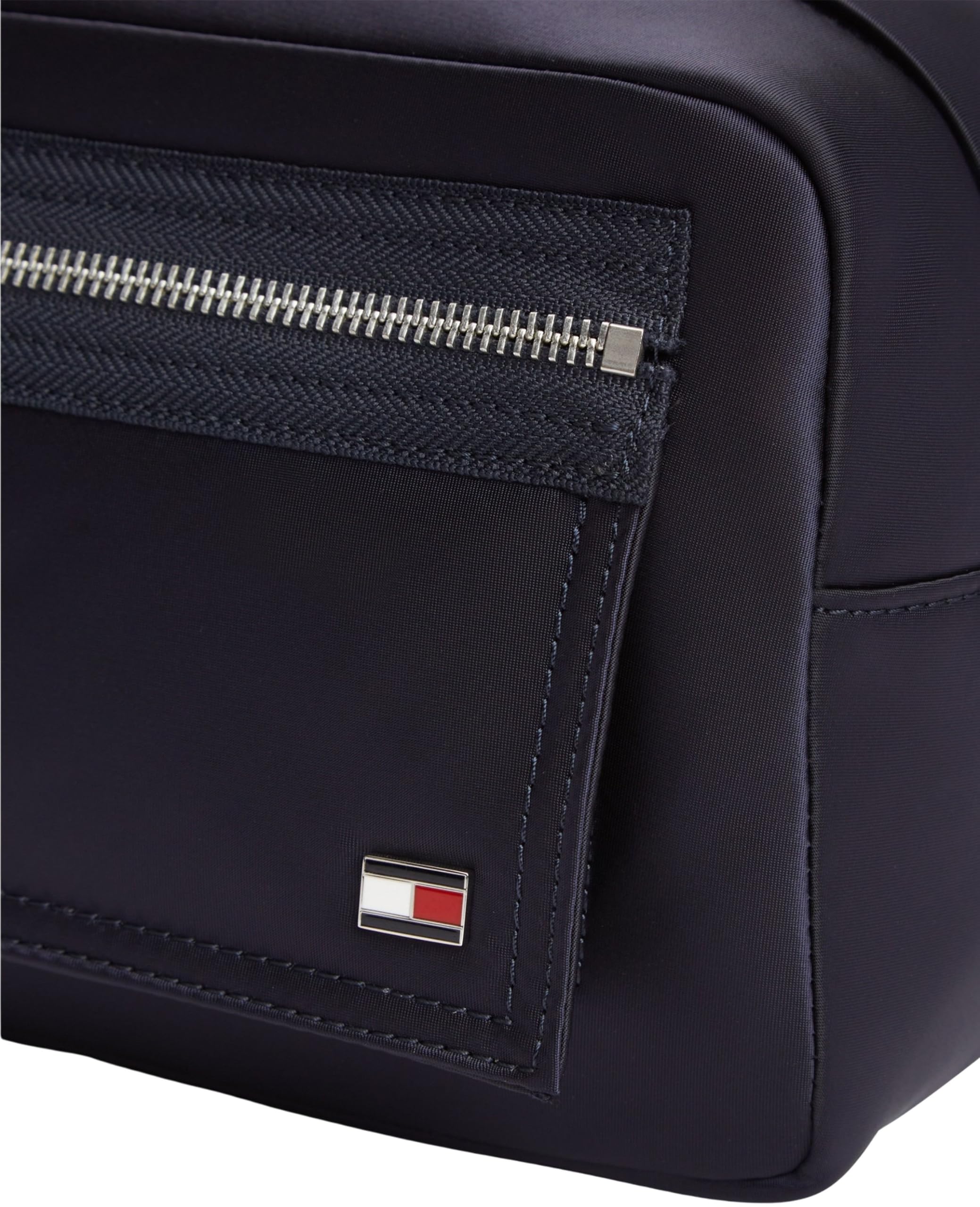 Tommy Hilfiger TH Travel Washbag AM0AM14111 - Bolsa de Aseo para Hombre, Color Azul (Space Blue), Talla única