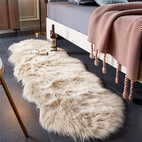 EasyJoy Ultra Soft Fluffy/Fuzzy Shaggy Area Rug Faux Fur Chair