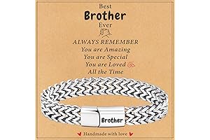 Graduation Gifts for Brother-Premium Cuban Link Chain Bracelets for Men: An Everlasting Bond