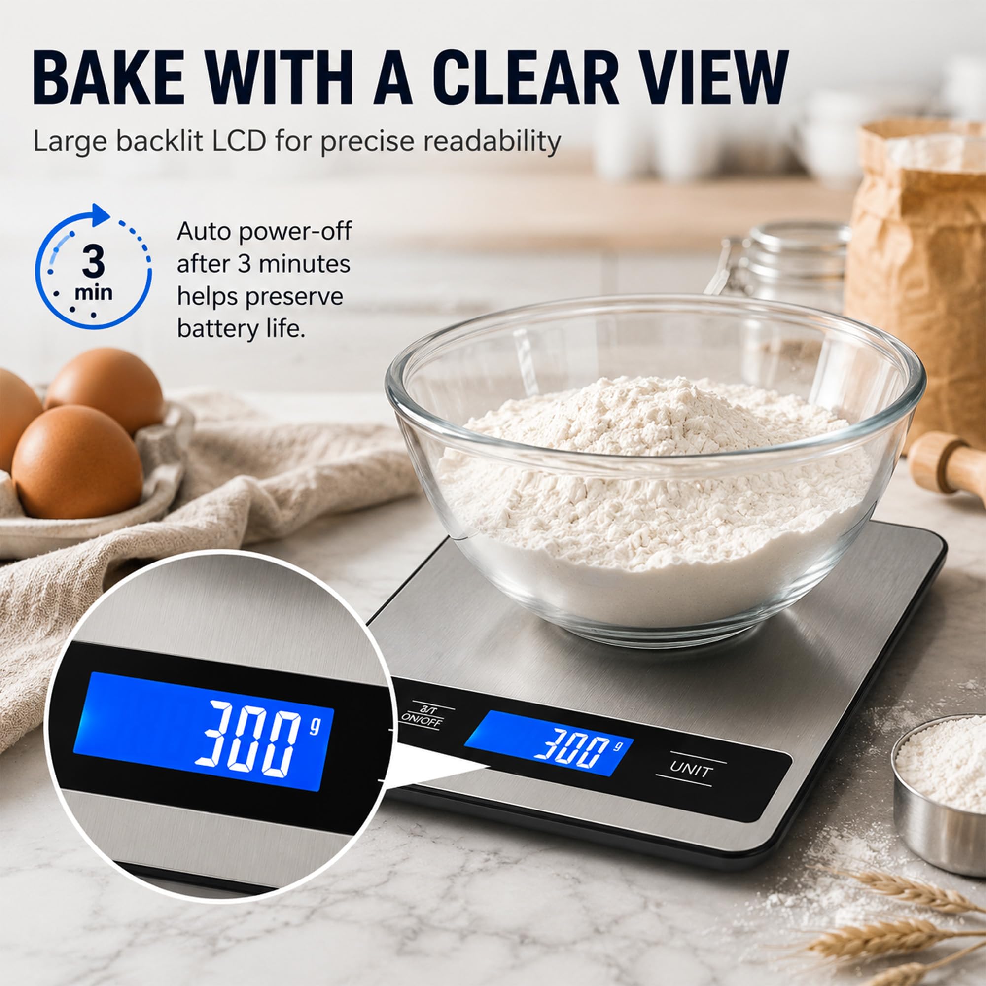 Bilancia da cucina digitale