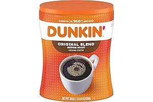 Dunkin' Original Blend Medium Roast Ground Coffee - 30 oz
