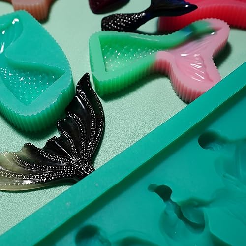 Miniatura 6 de BBDINO Kit de fabricación de moldes de silicona, silicona súper elástica para hacer moldes de 2 galones, mezcla de grado platino 1A1B, ideal para