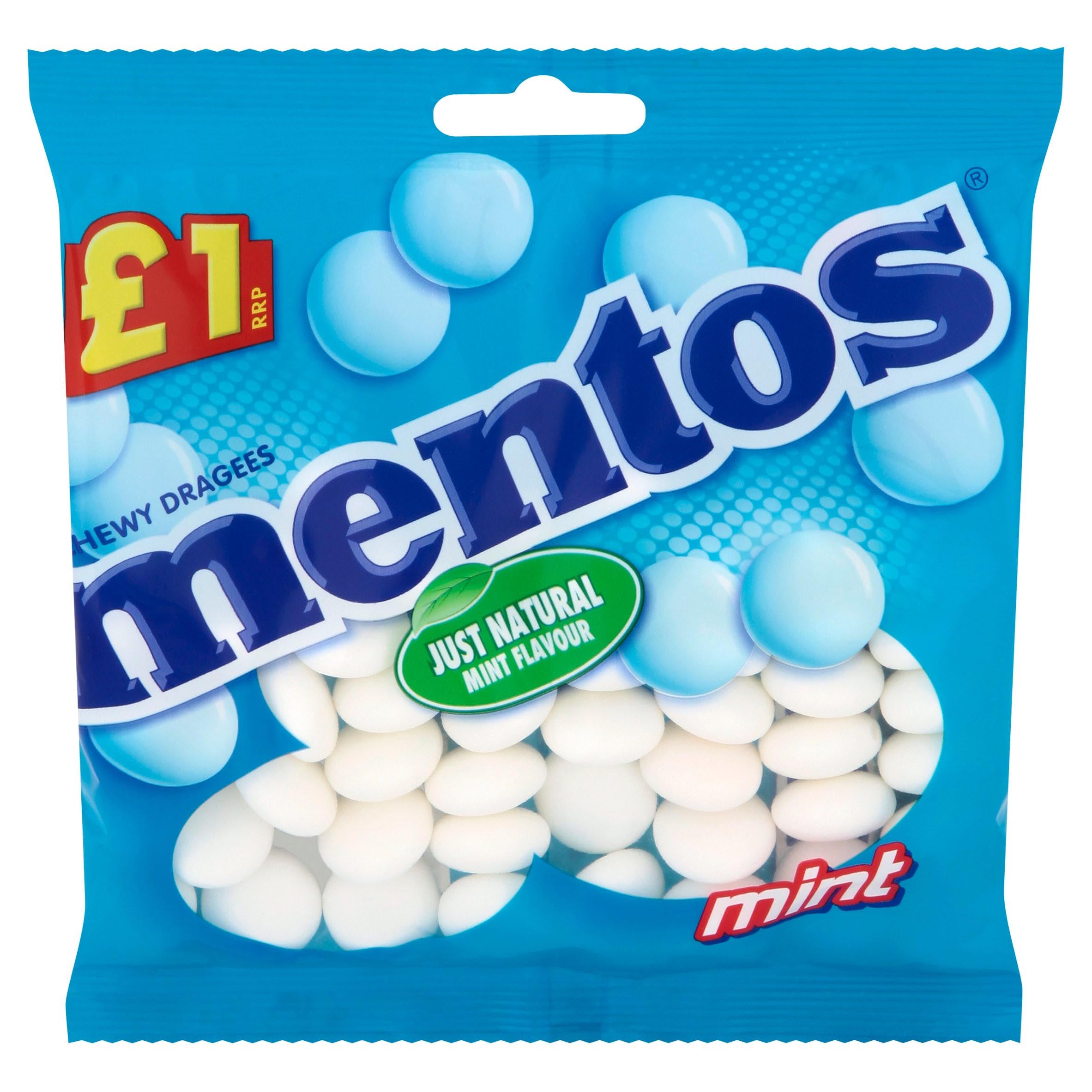 MentosMint Share Size - Pack of Bag 12 x 135G