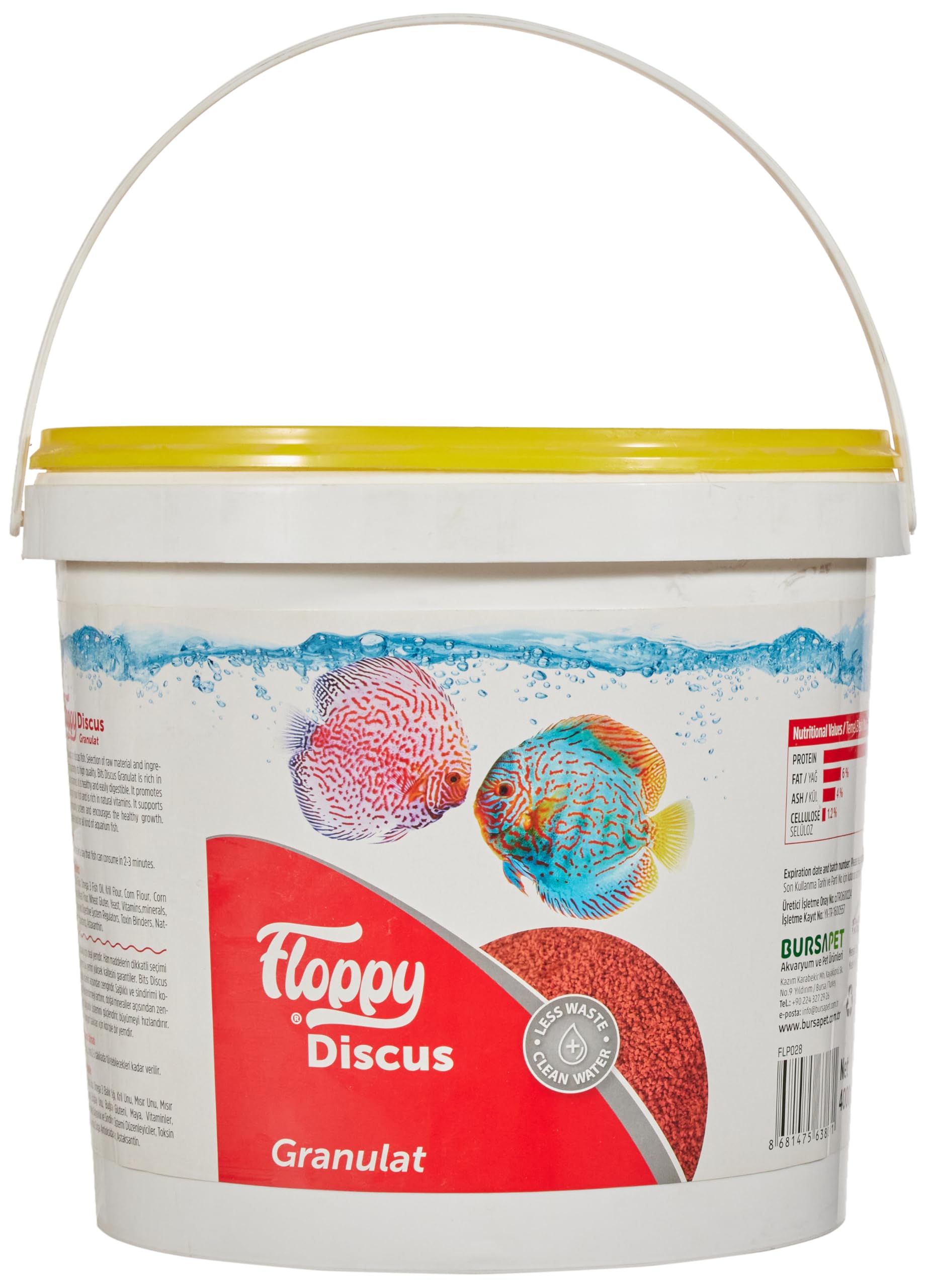 FLOPPY DISCUS GRANULAT 4KG KOVA