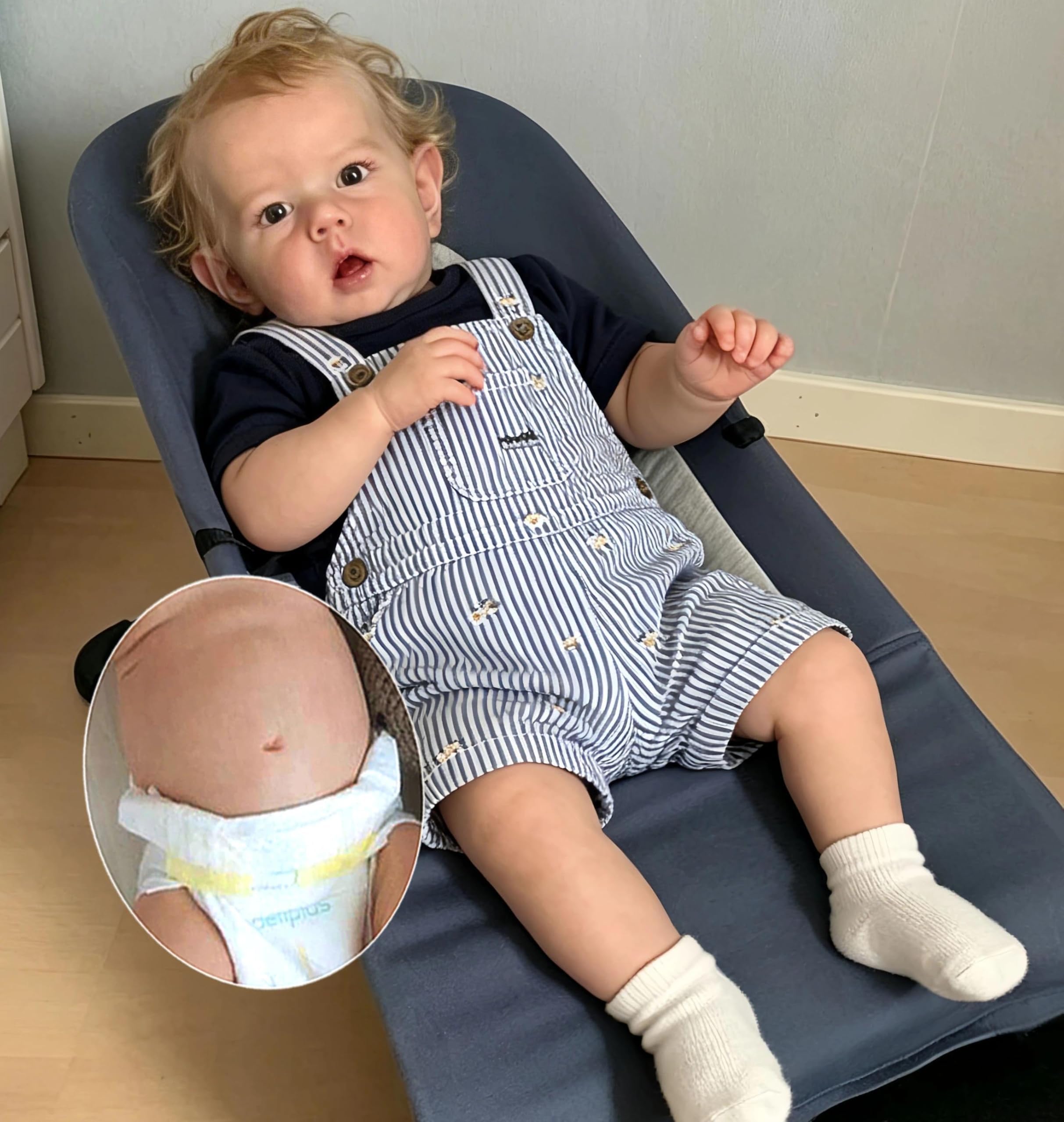 Zero pam Reborn Baby Dolls Boy-50CM Washable Realistic Baby Doll