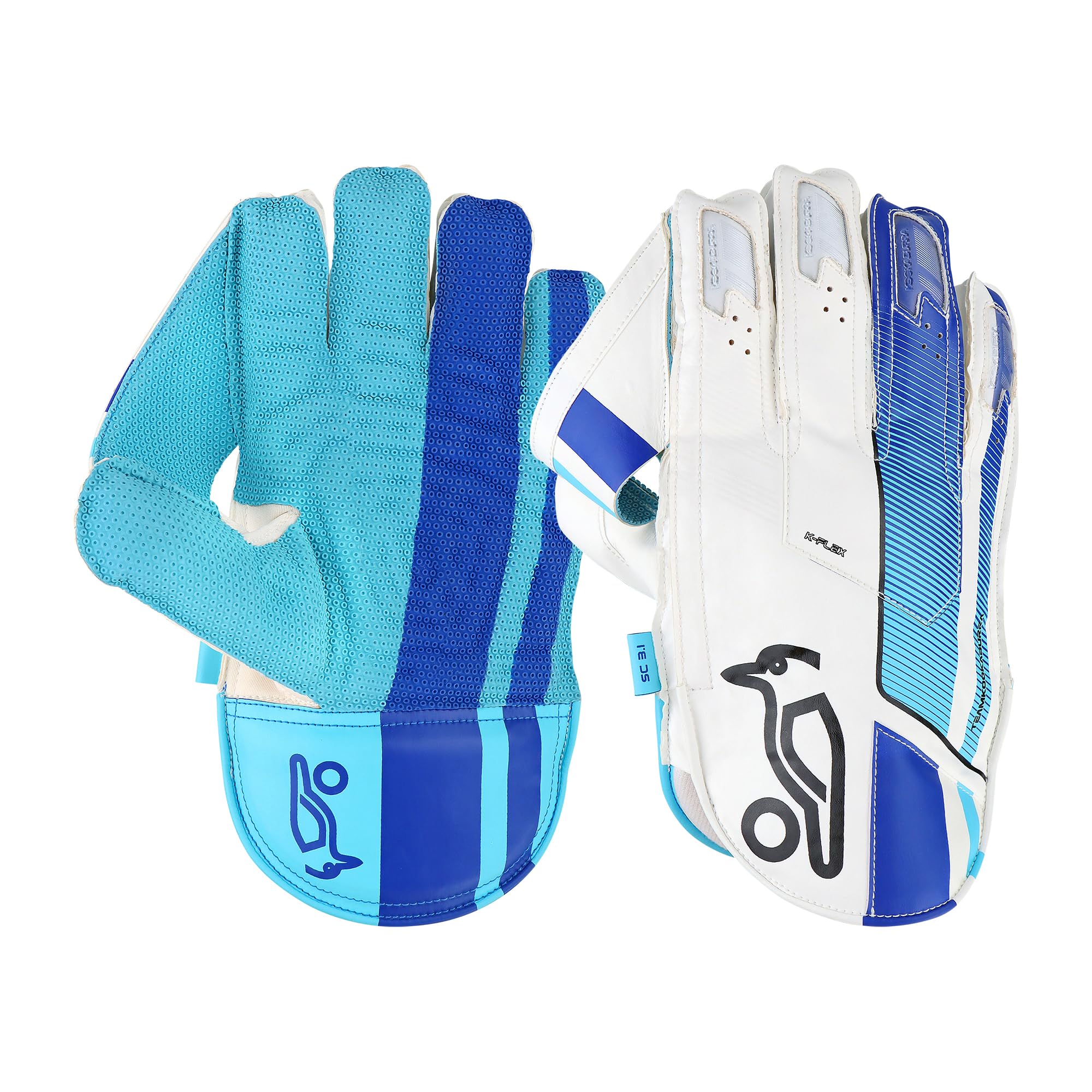 Kookaburra SC 3.1 Wicket Keeping Glove, Size Adult, Blue/White