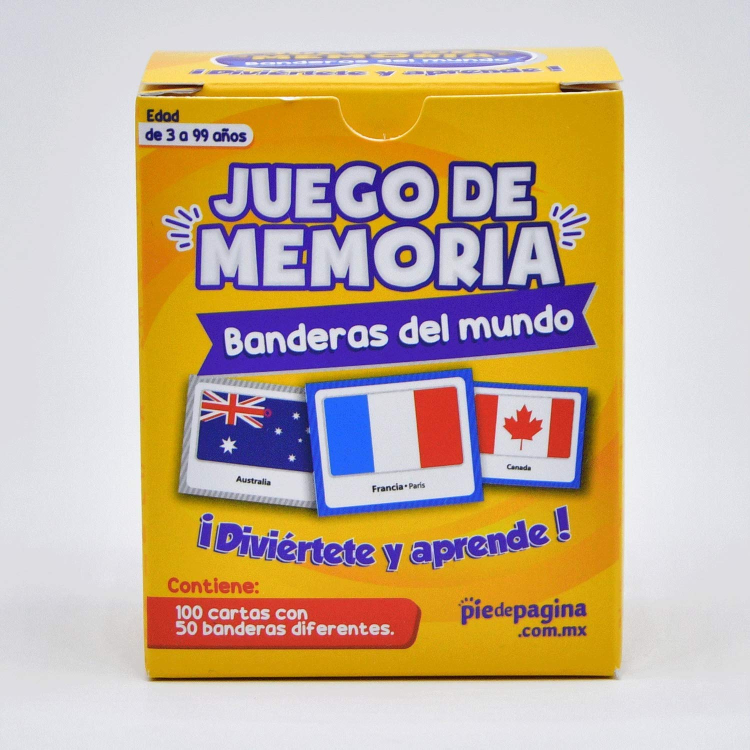 Buy Menique, s of The World, Memory Matching Game in Spanish, for Kids