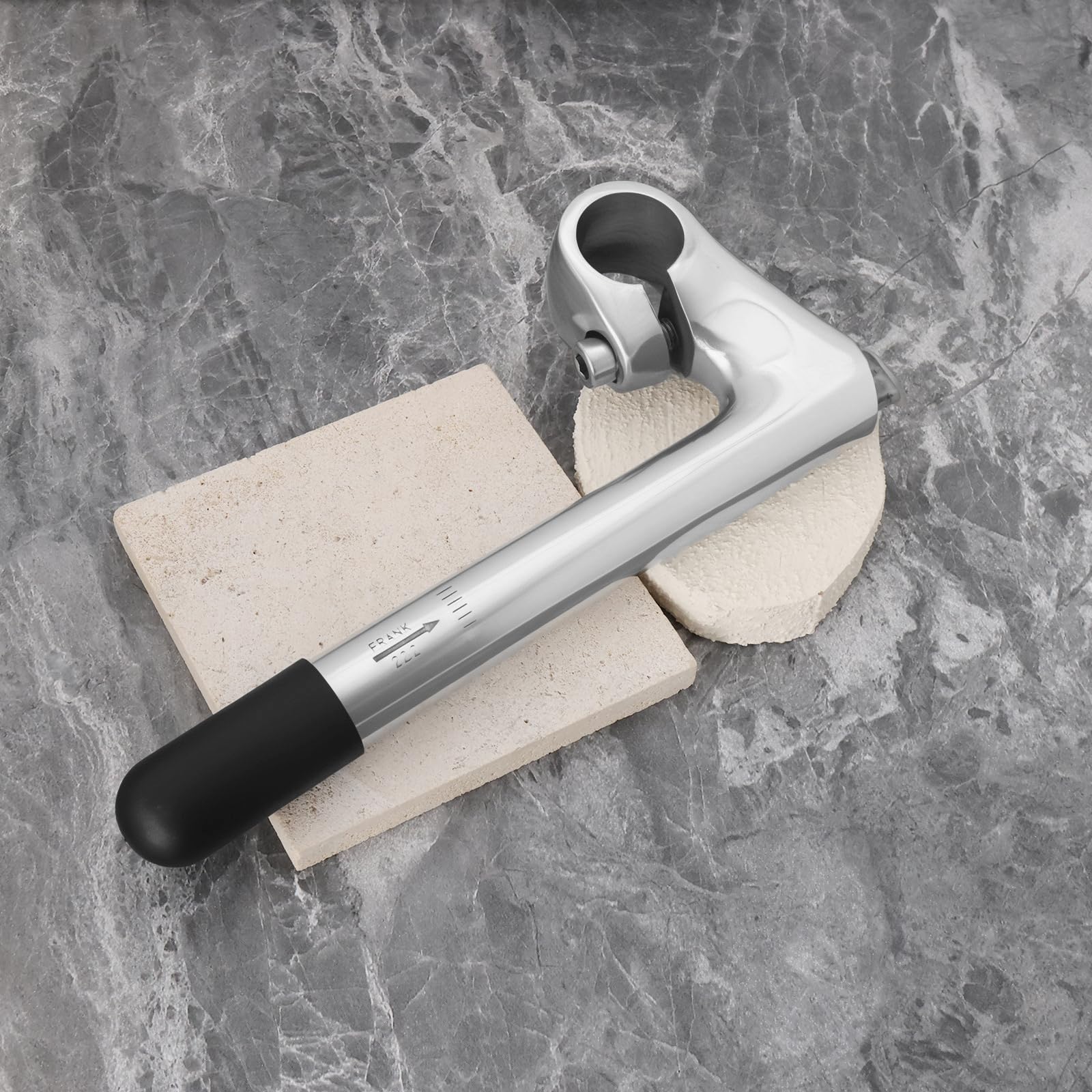 1 staffa per manubrio della bicicletta, 25,4 mm, in lega di alluminio, per forcella da strada da 1" e 25,4 mm (60 mm)