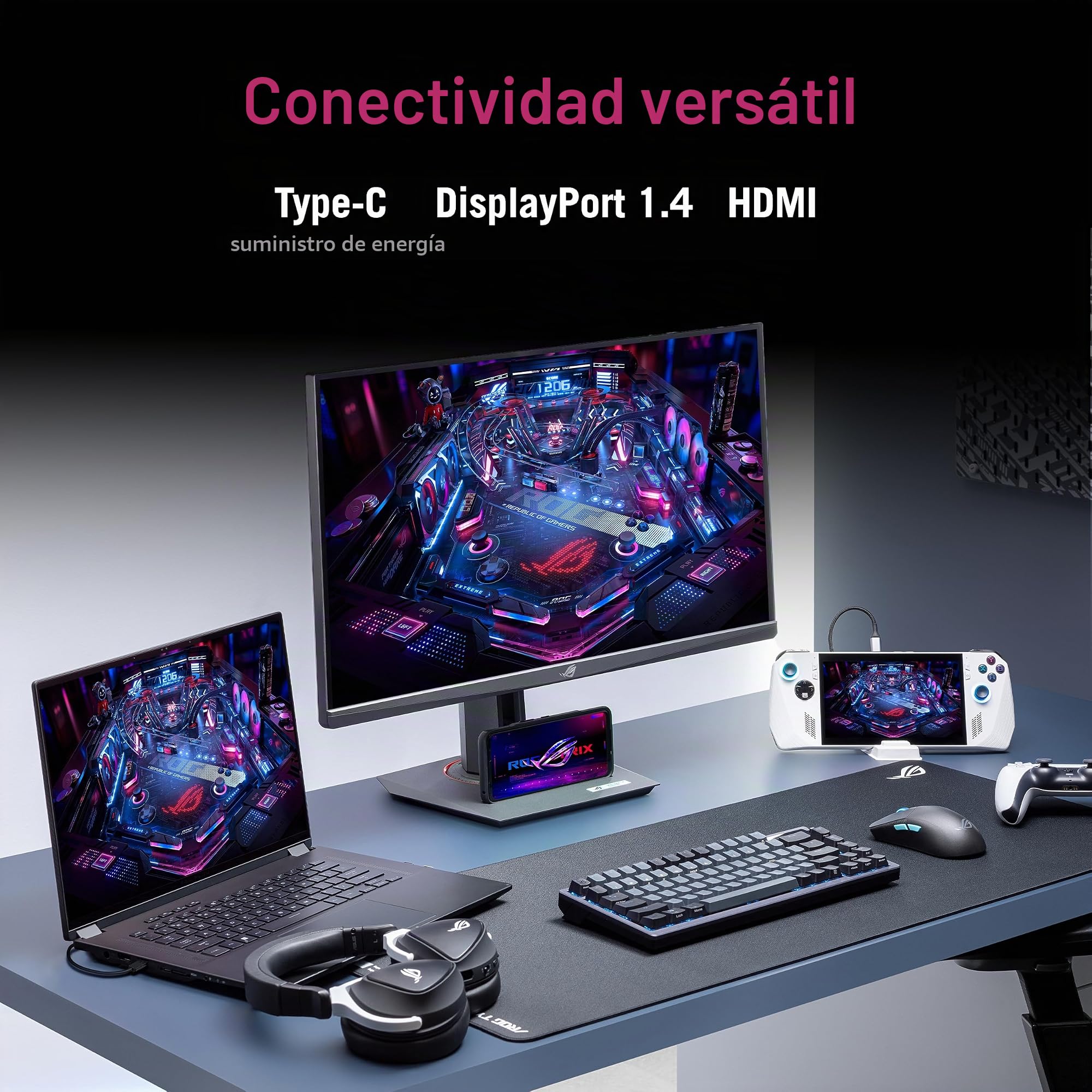 Amazon.com: ASUS ROG Strix - Monitor para juegos USB-C HDR400 de