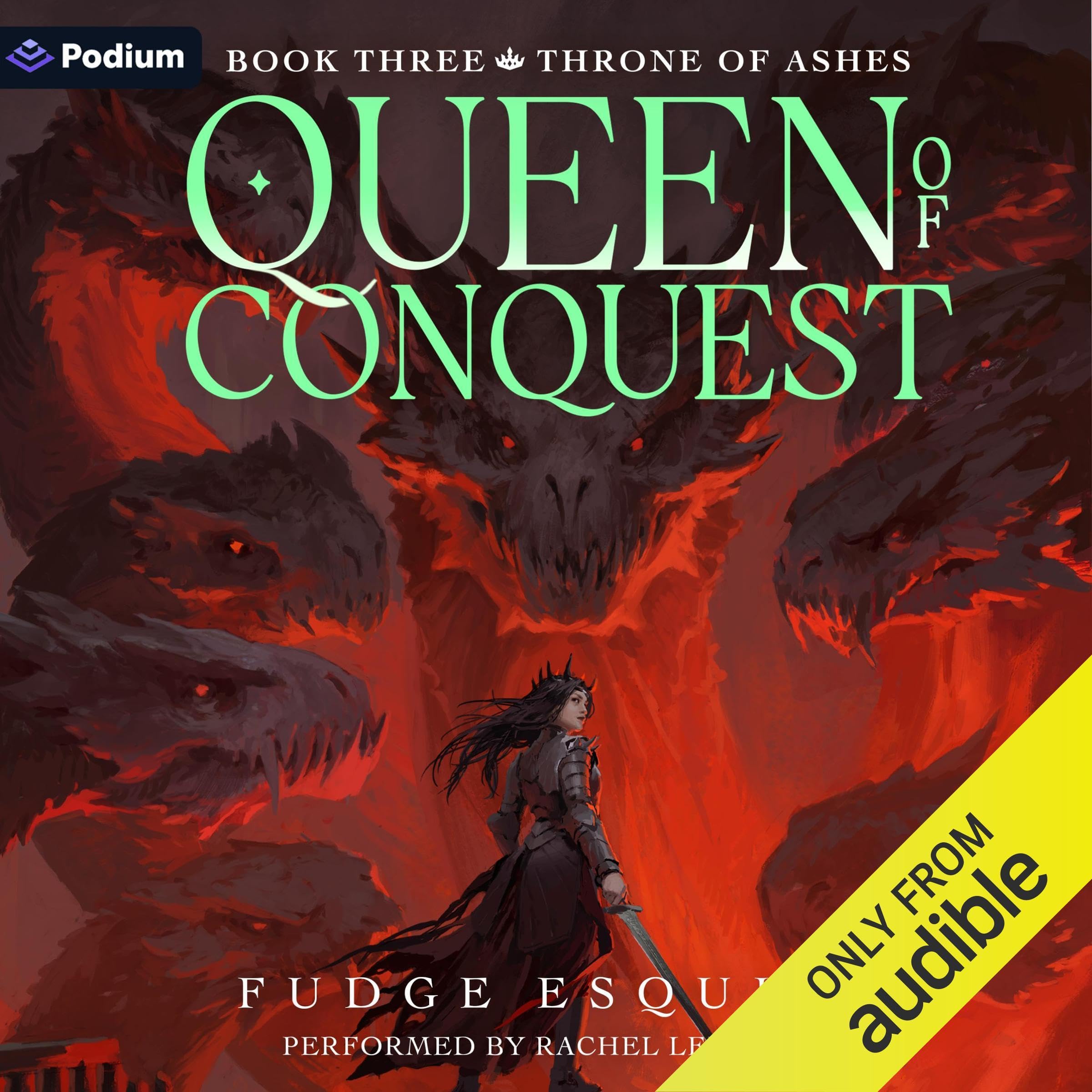 Cover art for Throne of Ashes: A Grimdark Power Progression Fantasy