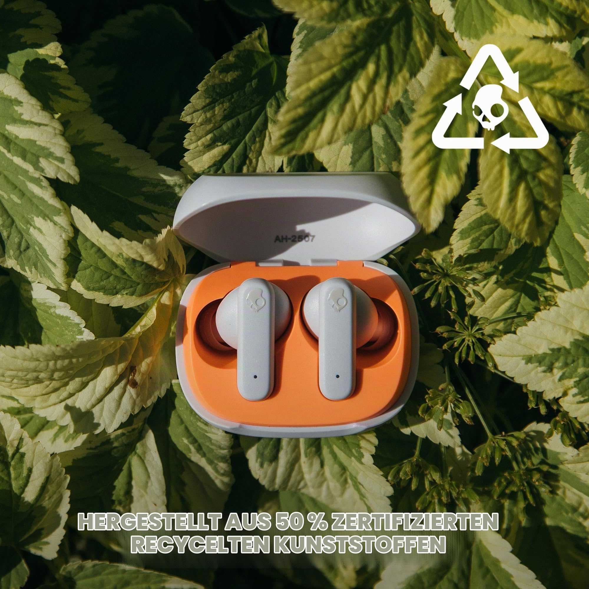 Skullcandy Smokin' Buds In-Ear Wireless-Kopfhörer, 20 Std. Akkulaufzeit, 50% nachhaltiger Kunststoff, Mikro, kompatibel mit iPhone… – Ansicht 2