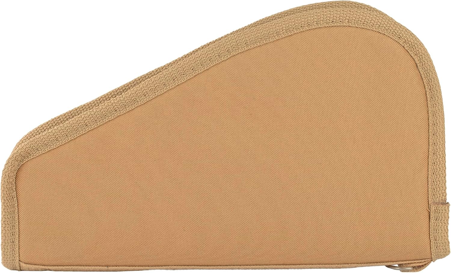 Bulldog Cases BDT620T: Deluxe Pistol Case W/Pocket and Sleeve - Tan (12"X6")