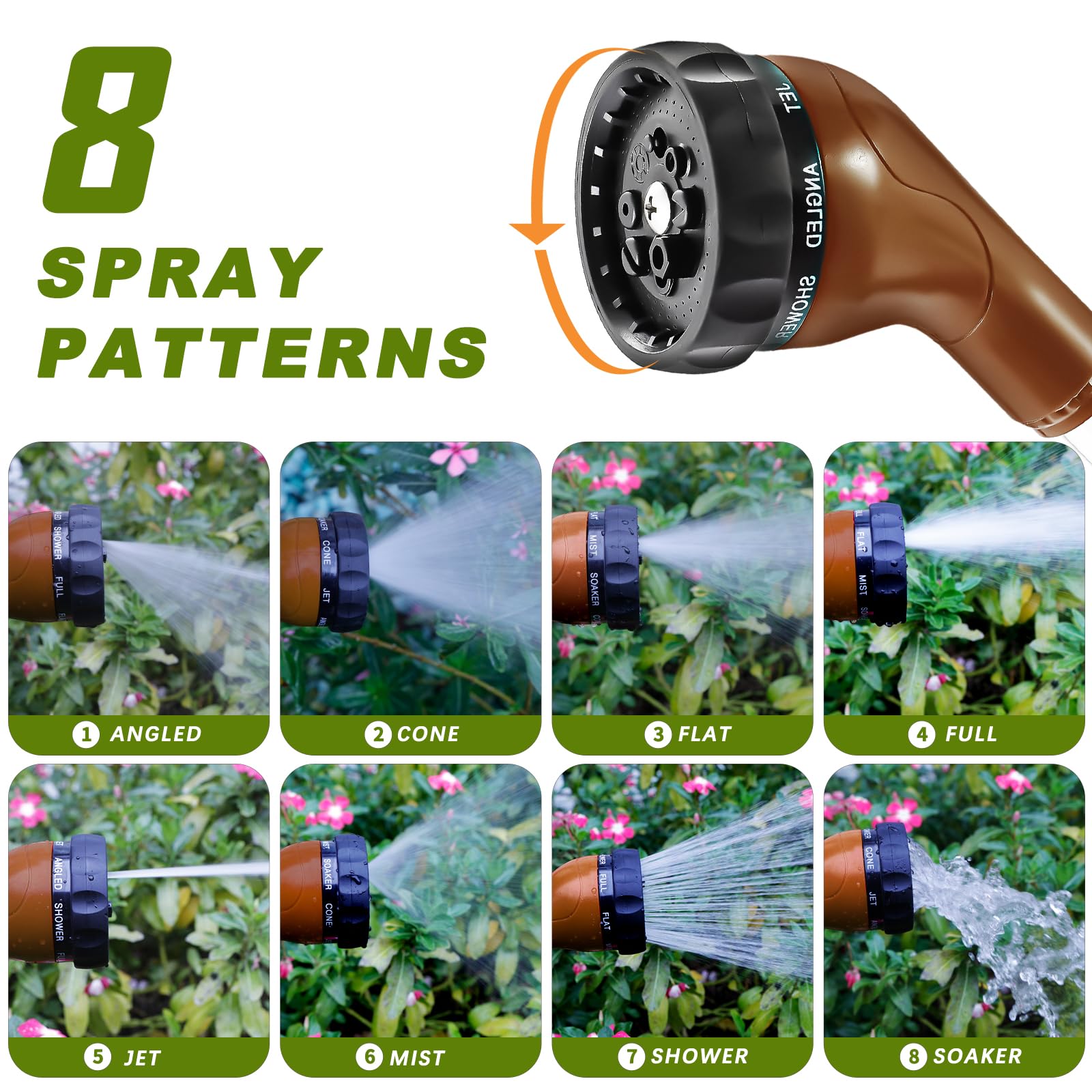 GREEN MOUNT Varita de 16 pulgadas Brone