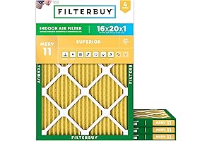 Filterbuy 16x20x1 Air Filter: Stay Ahead with Premium MERV 11 Protection